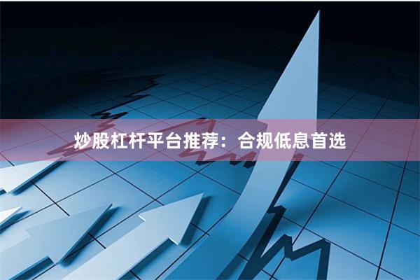 炒股杠杆平台推荐：合规低息首选